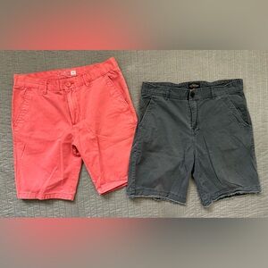 LOT of 2 chino shorts